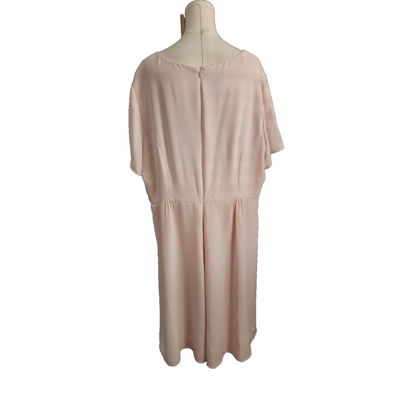 Pendleton Women Dress Classic Elegant All Occasion 24W Midi Pink NWoT $179 ALine - Picture 4 of 7